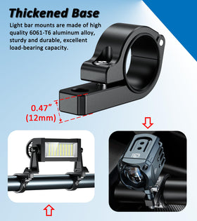 VAZESWIN detailed shot of 10mm hole and bolt area showing universal hardware fit benefit