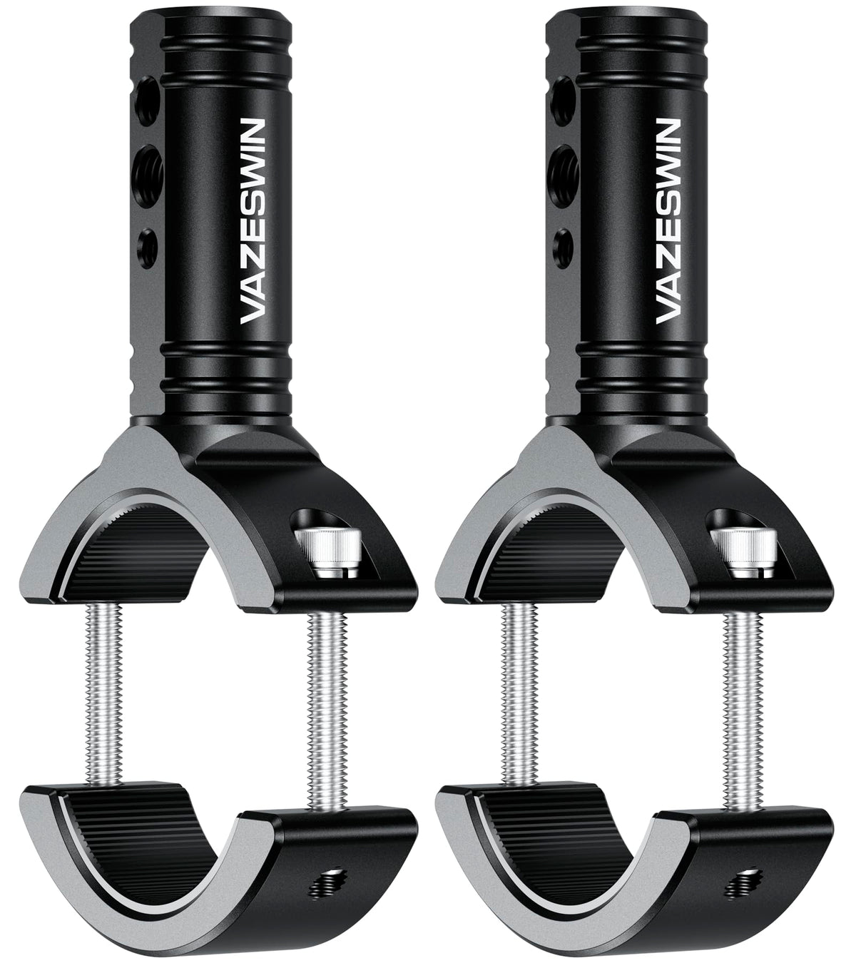 VAZESWIN front view of two mounts showing durable construction and fit