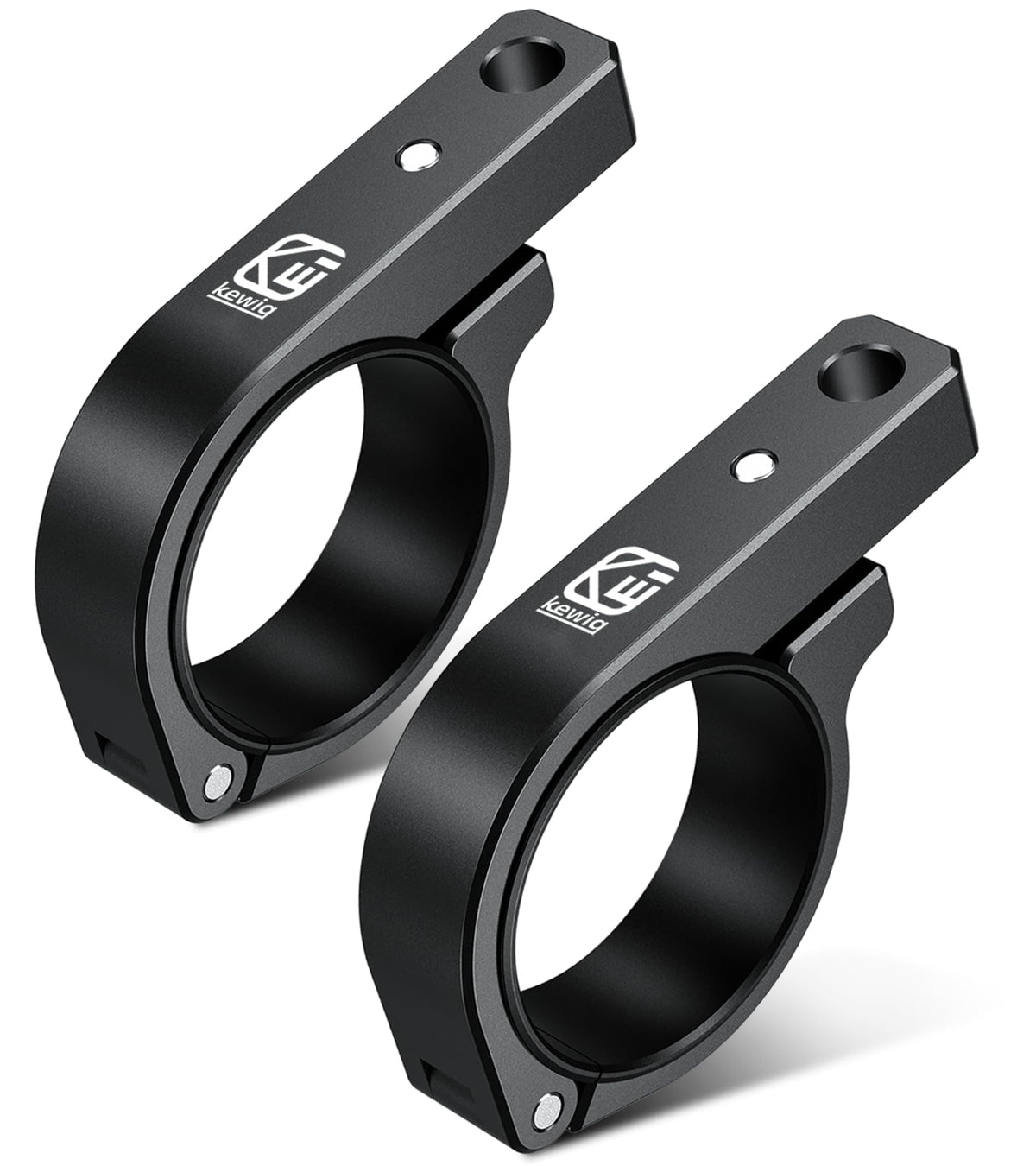 VAZESWIN front view of two clamp mounts showing durable build and ready fit