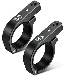 VAZESWIN front view of two clamp mounts showing durable build and ready fit