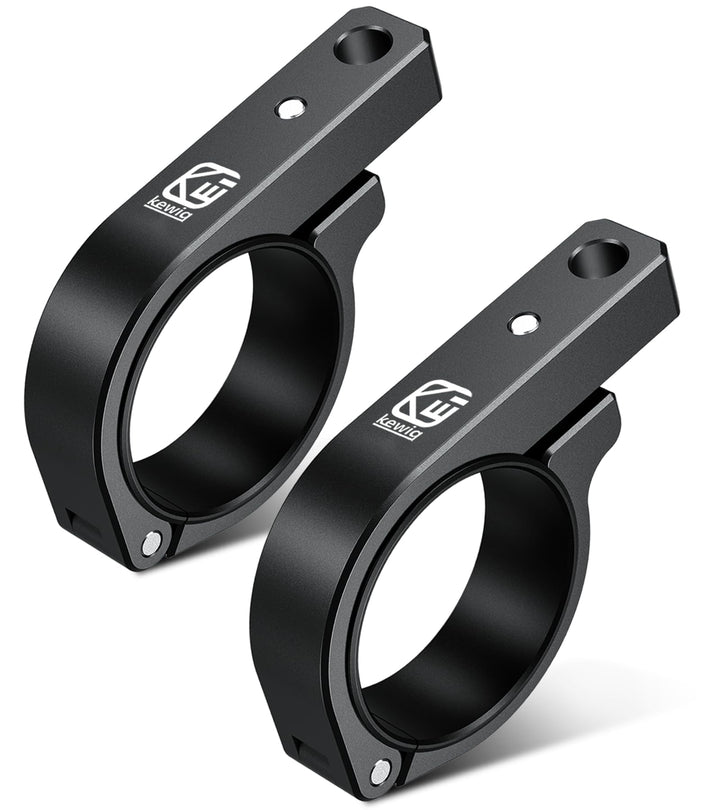 VAZESWIN front view of two clamp mounts showing durable build and ready fit