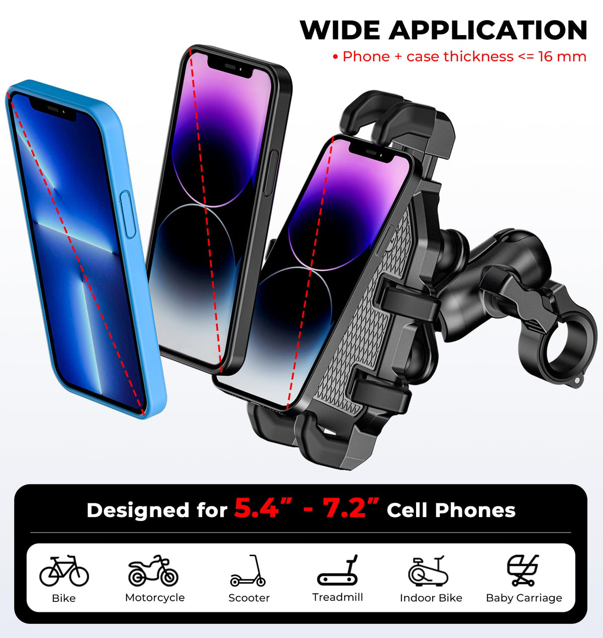 VAZESWIN rotated to landscape view for flexible rider orientation