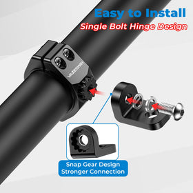 VAZESWIN rotation gear detail demonstrating 360° lock for stability