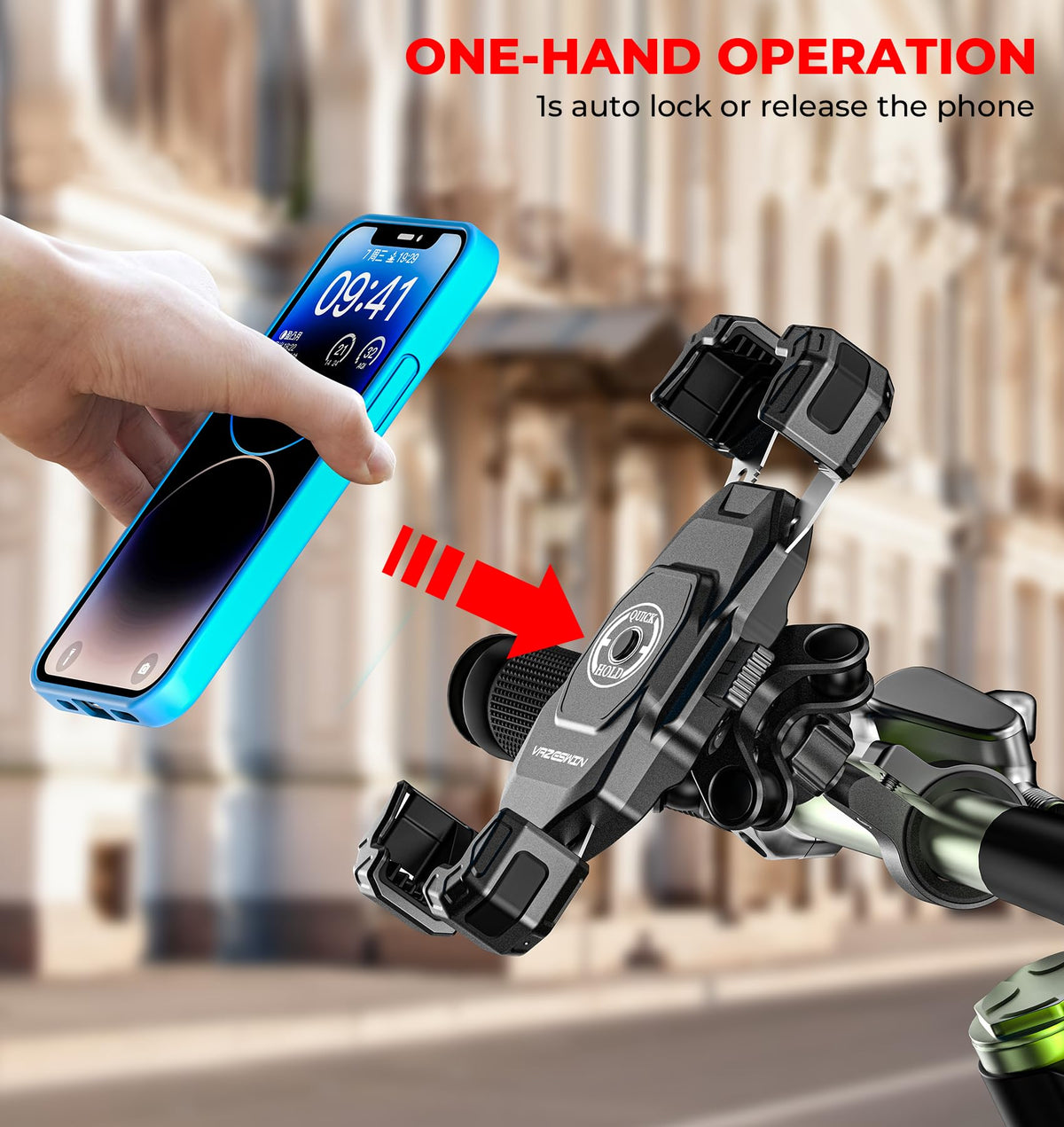 VAZESWIN vibration dampener detail reducing shock for steadier footage