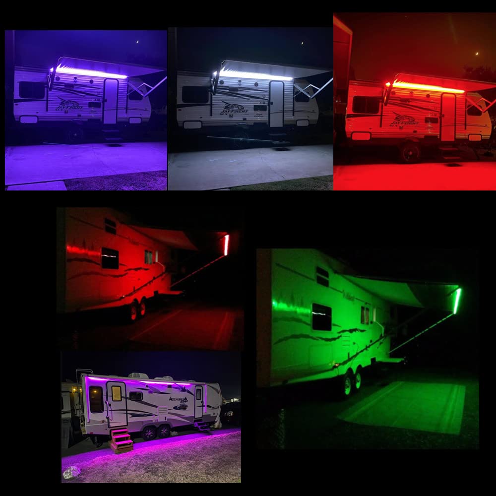 Vbakor LED close-up of RGB diodes revealing color precision and clarity