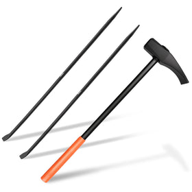 Vbeca front packaging showing the 3-piece tire tool kit and organized contents