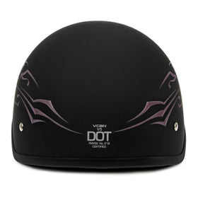 VCAN worn by rider on city street illustrating open-face ventilation and everyday riding benefit