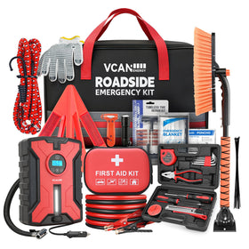 VCANENERGY kit bag front view showing compact, organized storage benefit