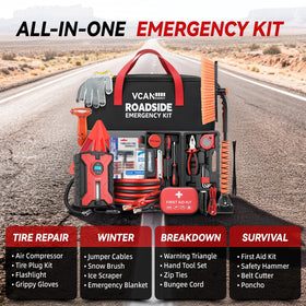 VCANENERGY internal pockets organized to speed access to emergency tools