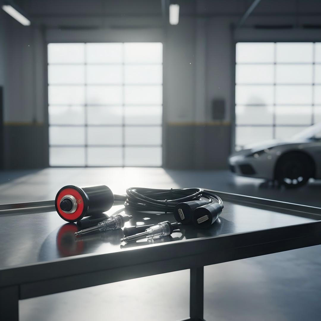 VCC kit beside toolbox for scale and portability, perfect for mobile mechanics