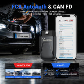 VDIAGTOOL app resets menu listing oil, EPB, SAS functions for easy maintenance