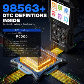 VDIAGTOOL VD30 Pro rear housing rugged case and connector for durability