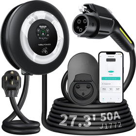 VDLPOWERVP front unit with cable, shows compact design and fast charging
