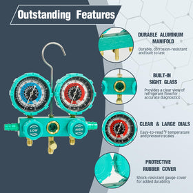 VECOTOOLS color-coded hoses displaying reinforced construction and safety