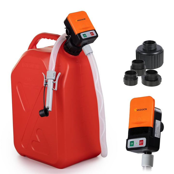 vedocn front view pump showing compact design and portability benefit