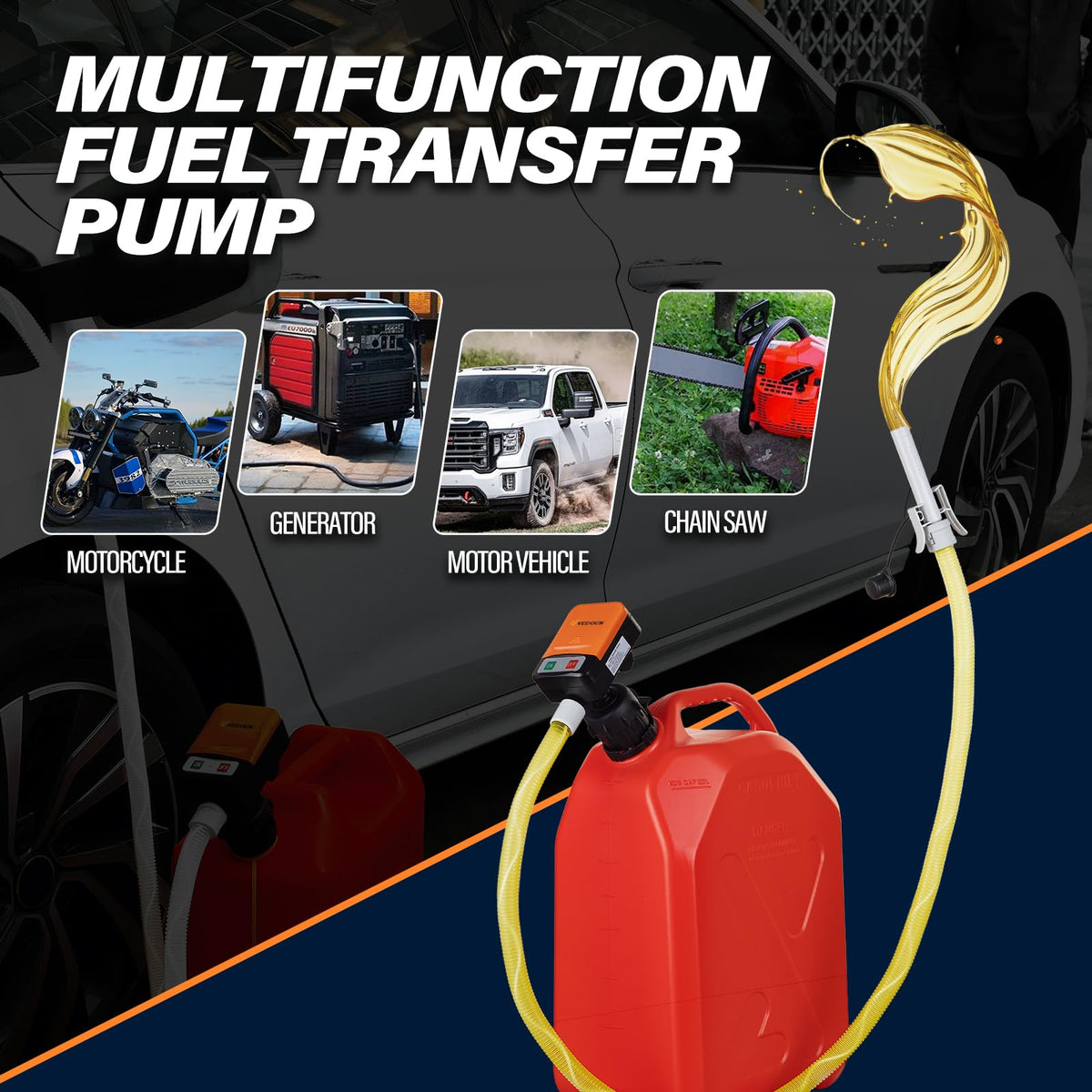 vedocn pump on outdoor worksite enabling fast mobile refueling