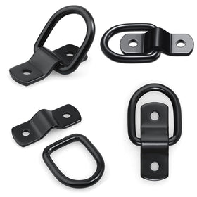 VEEBELL fold-flat D-ring profile showing low-profile storage advantage