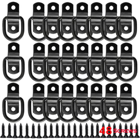 VEEBELL front view of 24-pack D-ring anchors showing complete kit benefit
