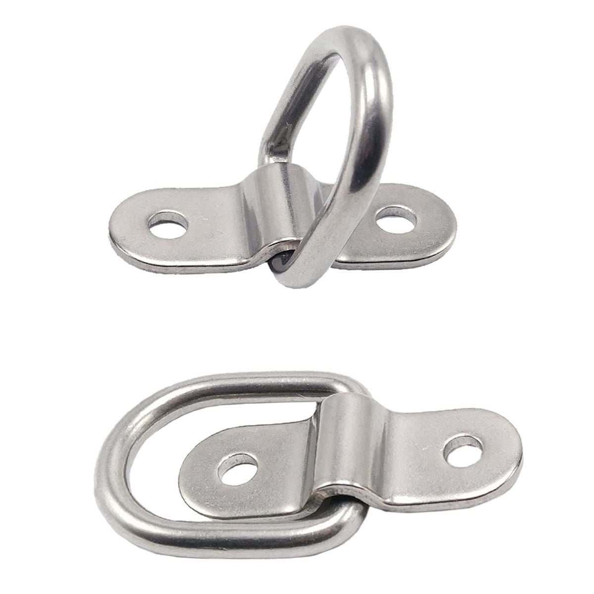 VEEBELL anchor in use with a ratchet strap securing cargo to a truck bed for safety