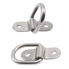 VEEBELL anchor in use with a ratchet strap securing cargo to a truck bed for safety