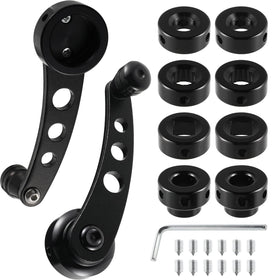 Veemoon front packaging showing handle set and visible adapters, easy replacement benefit