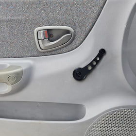 Veemoon lifestyle shot inside car showing handle installed, refreshed interior look