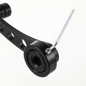 Veemoon side profile showing handle shape and compact dimensions for comfortable use