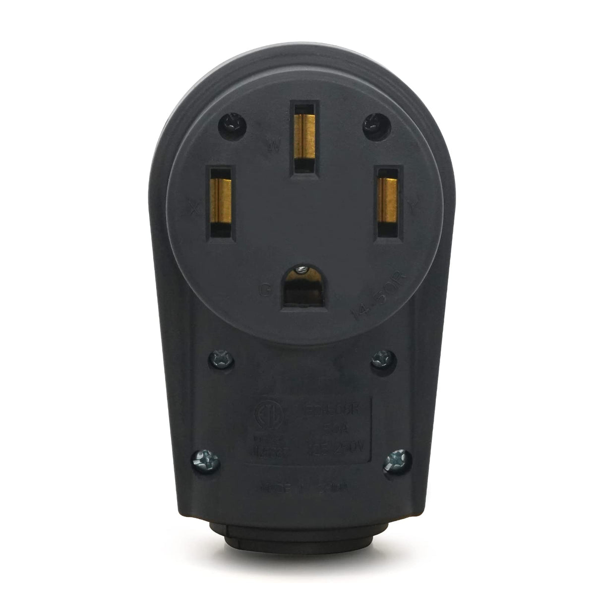Veepeak terminal detail showing sturdy blades and connectors for improved conductivity and heat resistance