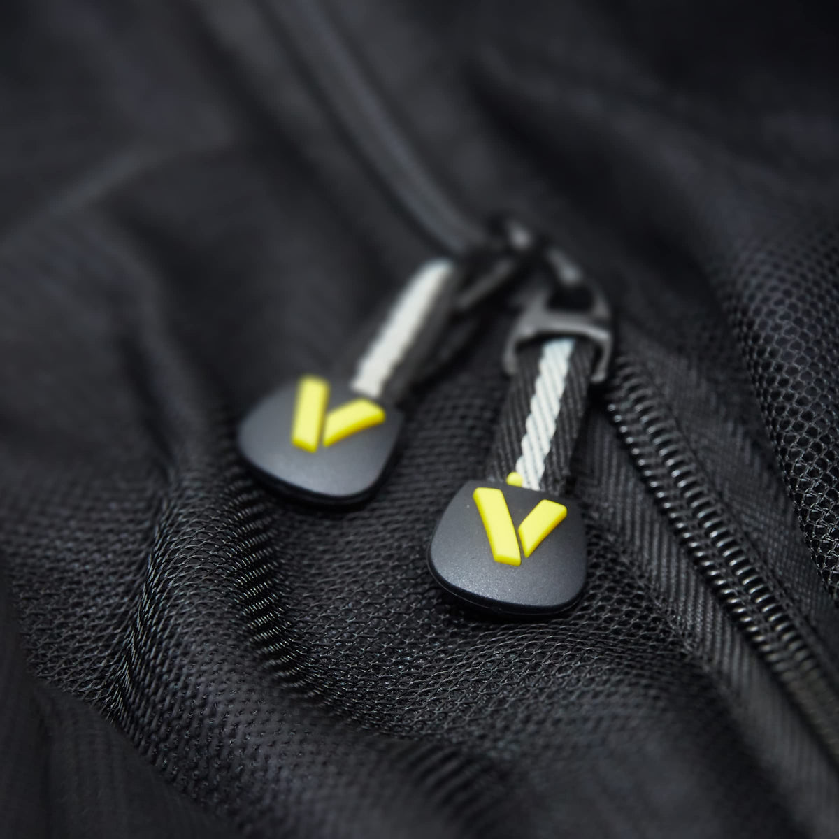 Veer rear basket close-up of water-resistant fabric and durable frame