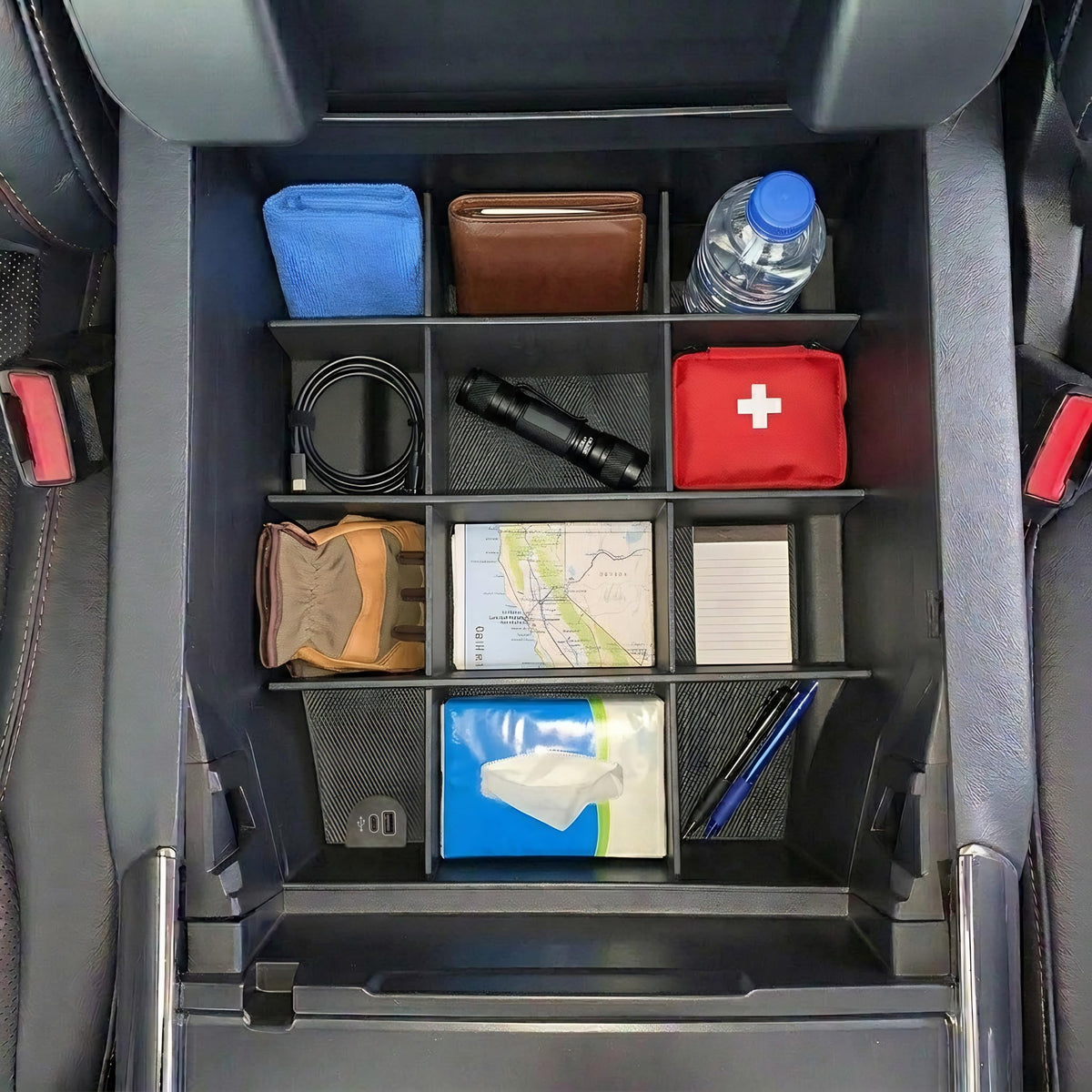 Vehicle OCD compatibility label showing model fit guidance and part number