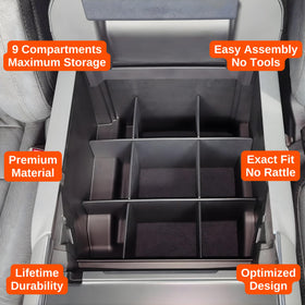 Vehicle OCD matte finish and rounded edge detail for factory-like look and comfort