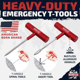 Vehiclex close-up of aluminum-handled tools showing durable grip benefit