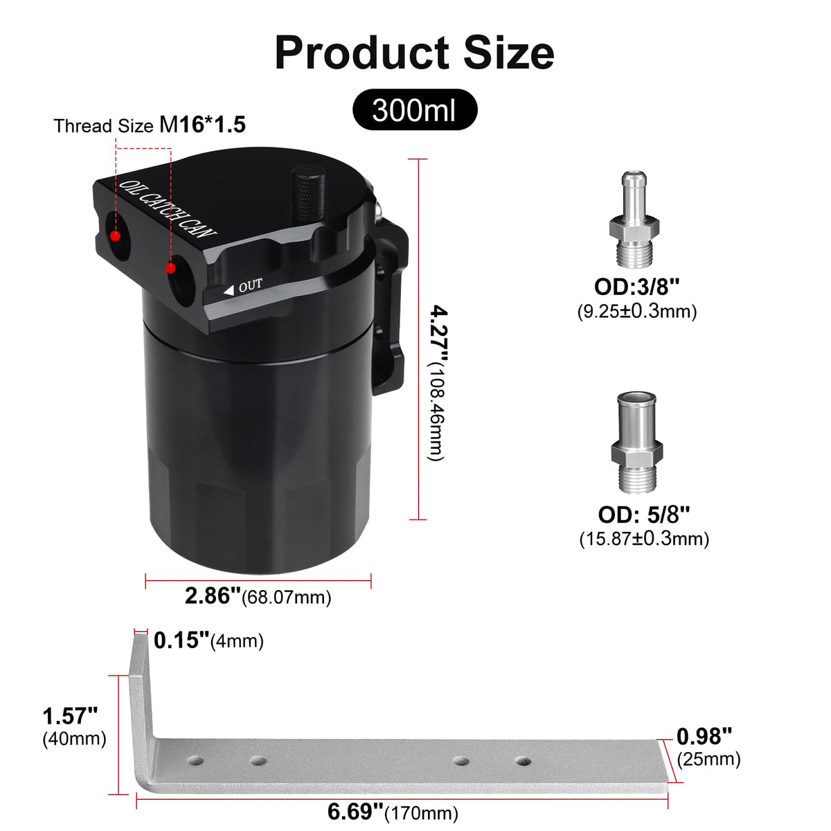 VehiMata matte black finish highlighting durable aluminum corrosion resistance