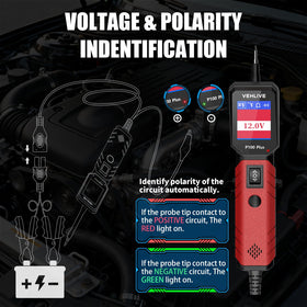 VEHLIVE P100 Plus cables and connector ends demonstrating 40 ft reach flexibility