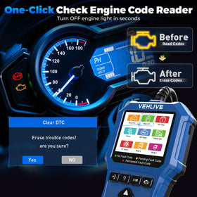 VEHLIVE V880 displaying live data stream and waveform for quick troubleshooting benefit