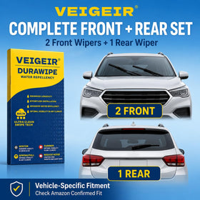 VEIGEIR close-up of natural rubber edge for smooth wiping
