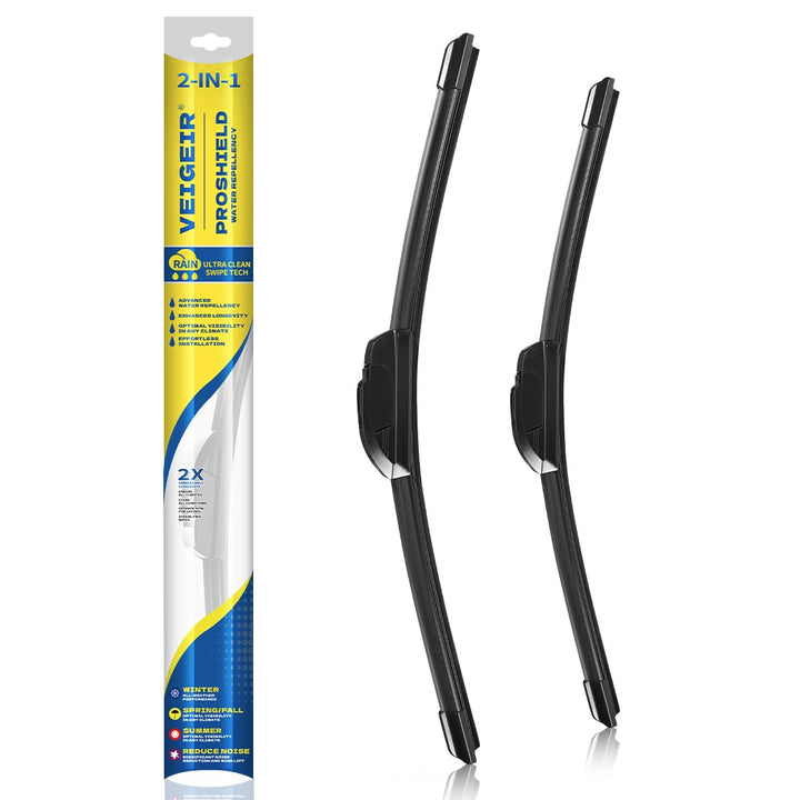 VEIGEIR front pack 26 and 19 inch blades showing packaging and contents for quick identification