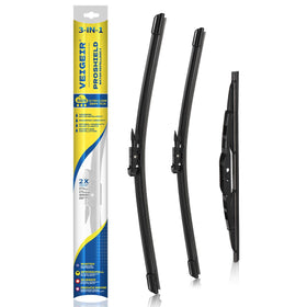 VEIGEIR front packaging showing compatible Traverse sizes and benefit of correct fit