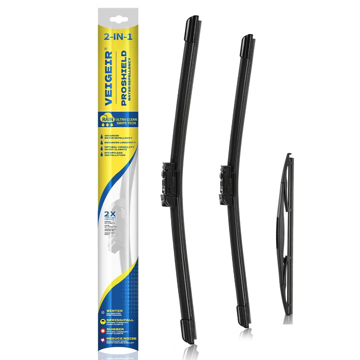 VEIGEIR front packaging showing Subaru Ascent fit and included sizes