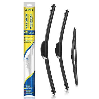 VEIGEIR blades front packaging showing set and sizes for fast recognition and correct fit