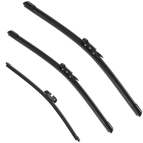 VEIGEIR wipers clearing rain from a Ford Explorer windshield for safer driving