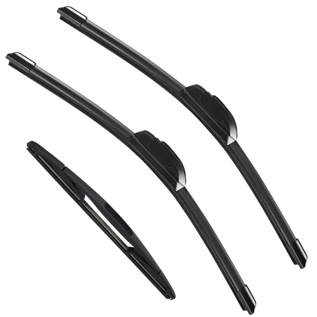 VEIGEIR blades in use on Jeep Wrangler driving in rain for safer vision