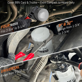 VEIYIE close-up of swivel cap wrench head showing fit and durable finish