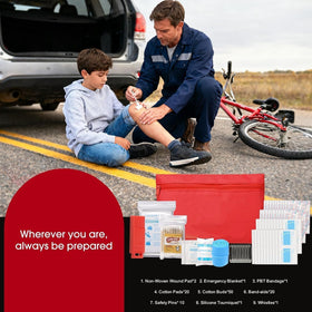 VEIYIE kit in car trunk showing compact storage and space-saving benefit