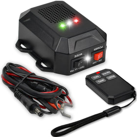 Vekibee front view of unit showing controls and benefit of engine protection