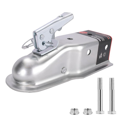 VEKINSE front view of coupler showing secure fit and clear labeling