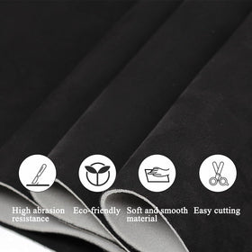 VelaStrides suede texture close-up displaying soft nap and durable surface
