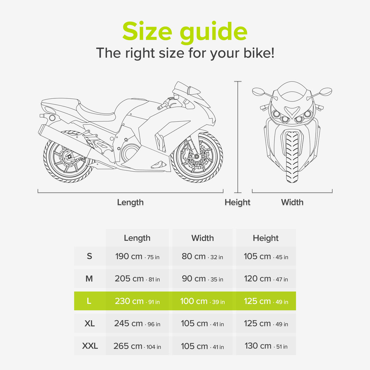 VELMIA lock slot and adjustable straps secure bike and deter theft