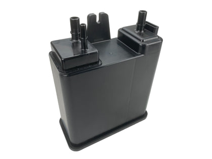 VeloLink canister front view showing fit and mounting points for direct replacement benefit