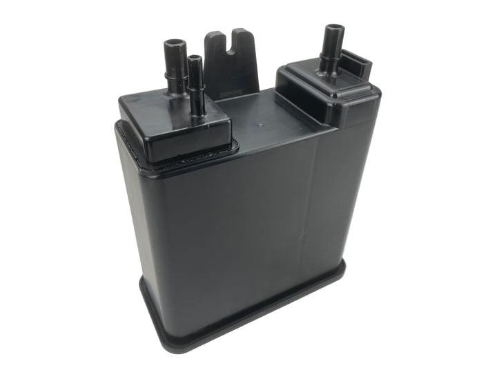 VeloLink canister front view showing fit and mounting points for direct replacement benefit